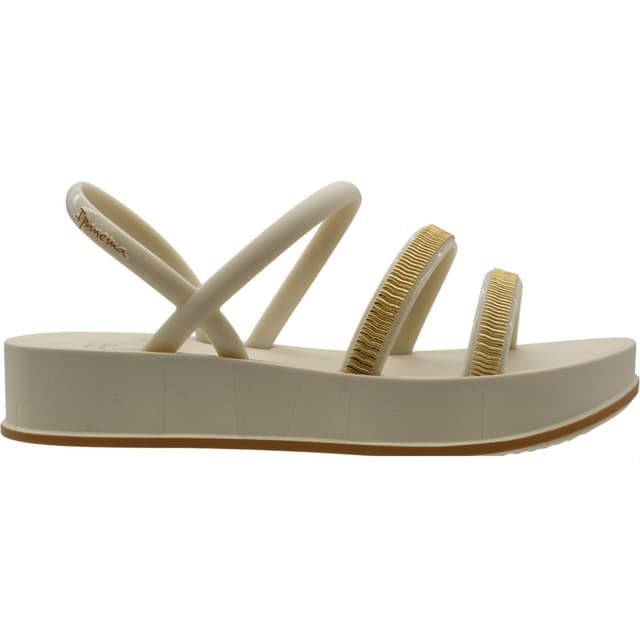 Sandália Plataforma Ipanema Shine Up Tiras Múltiplas Feminino
