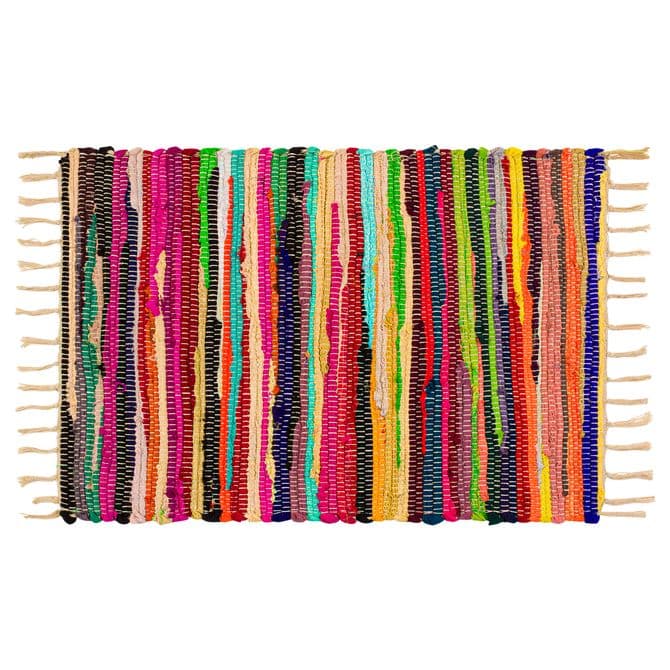 Tapete 50 Cm X 70 Cm Multi Chindi
