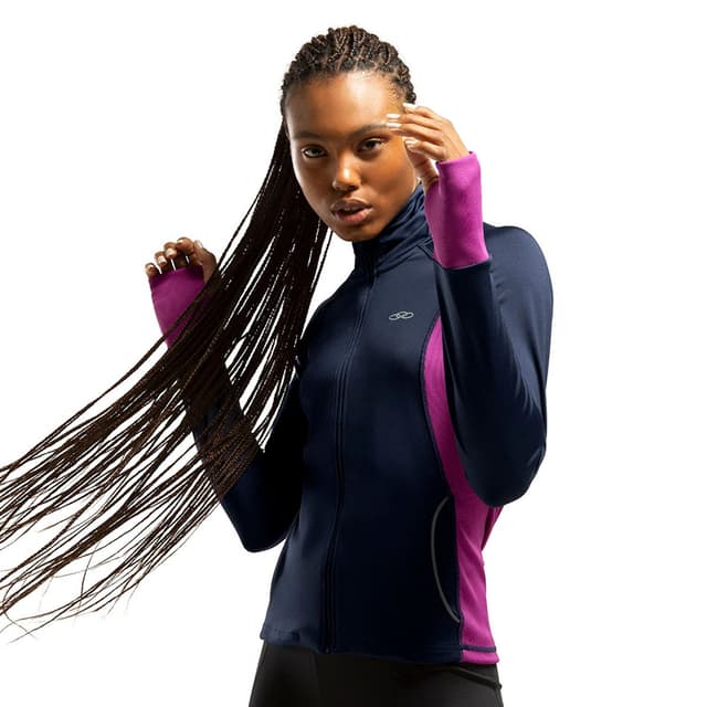 Jaqueta Funcionalidade Termo Olympikus Feminina P Azul