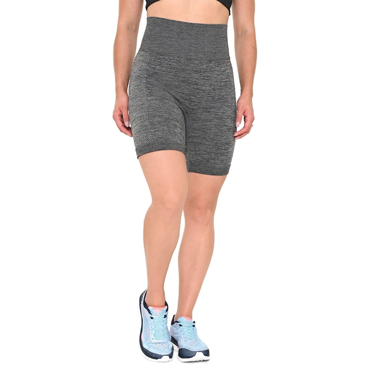 Shorts Knit Olympikus Feminino G Cinza