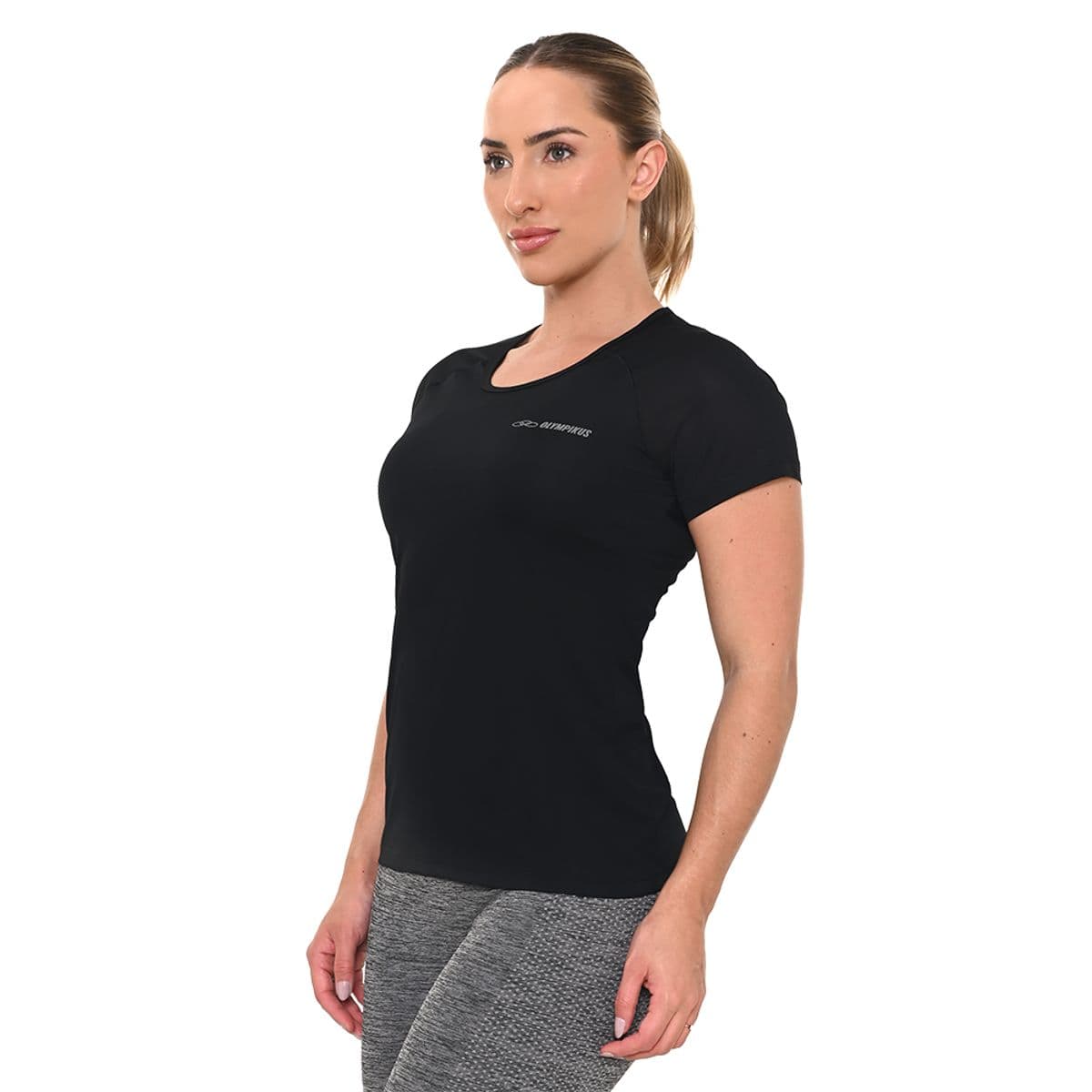Camiseta Runner Manga Curta 2.0 Feminina G Preto