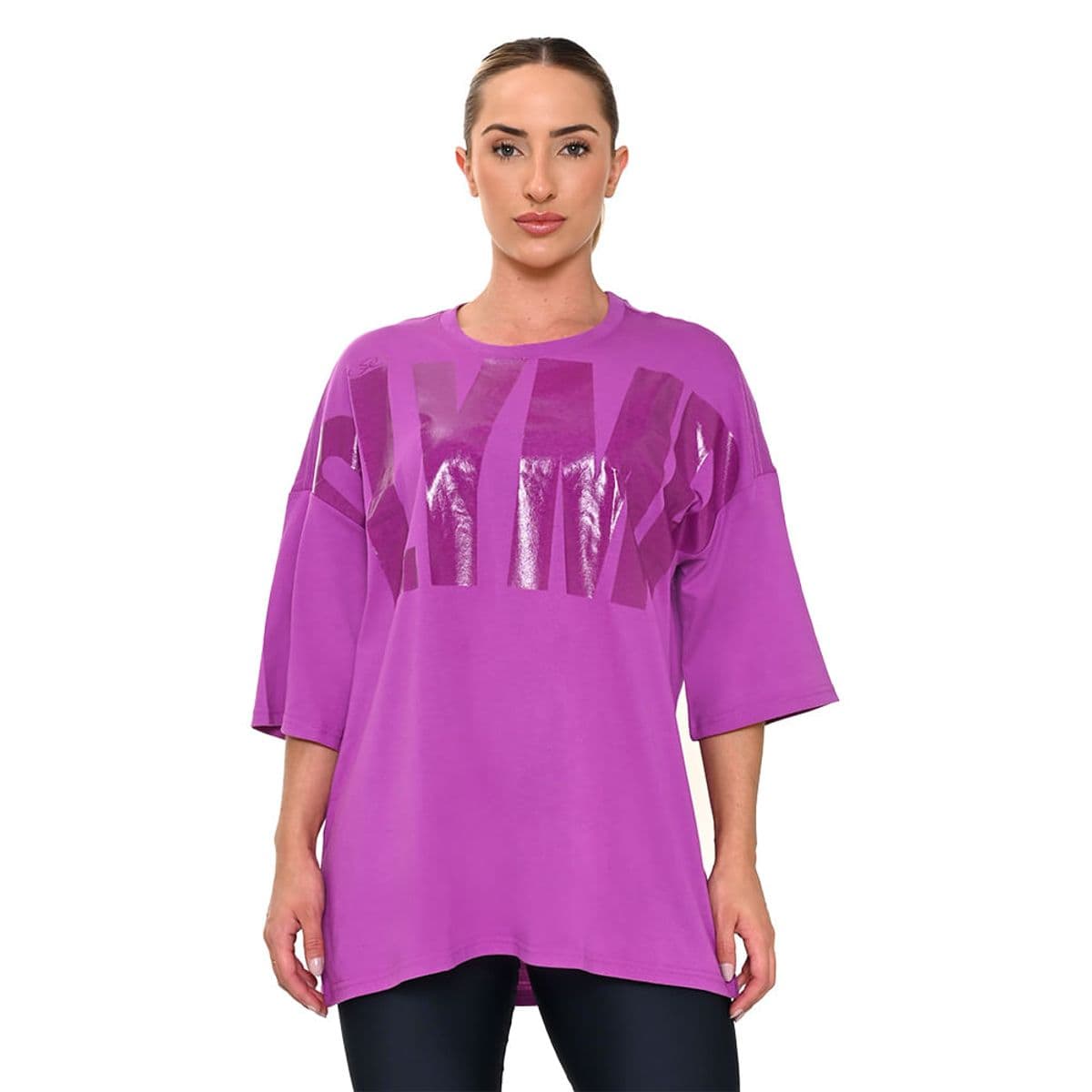 Camiseta Over Olympikus Feminina M Roxo
