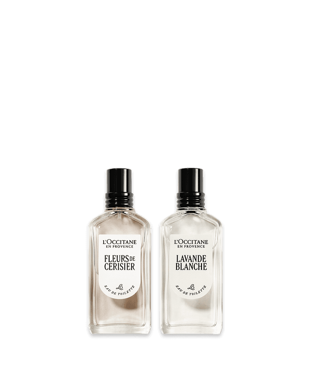 Duo Perfumado Fleurs de Cerisier e Lavande Blanche
