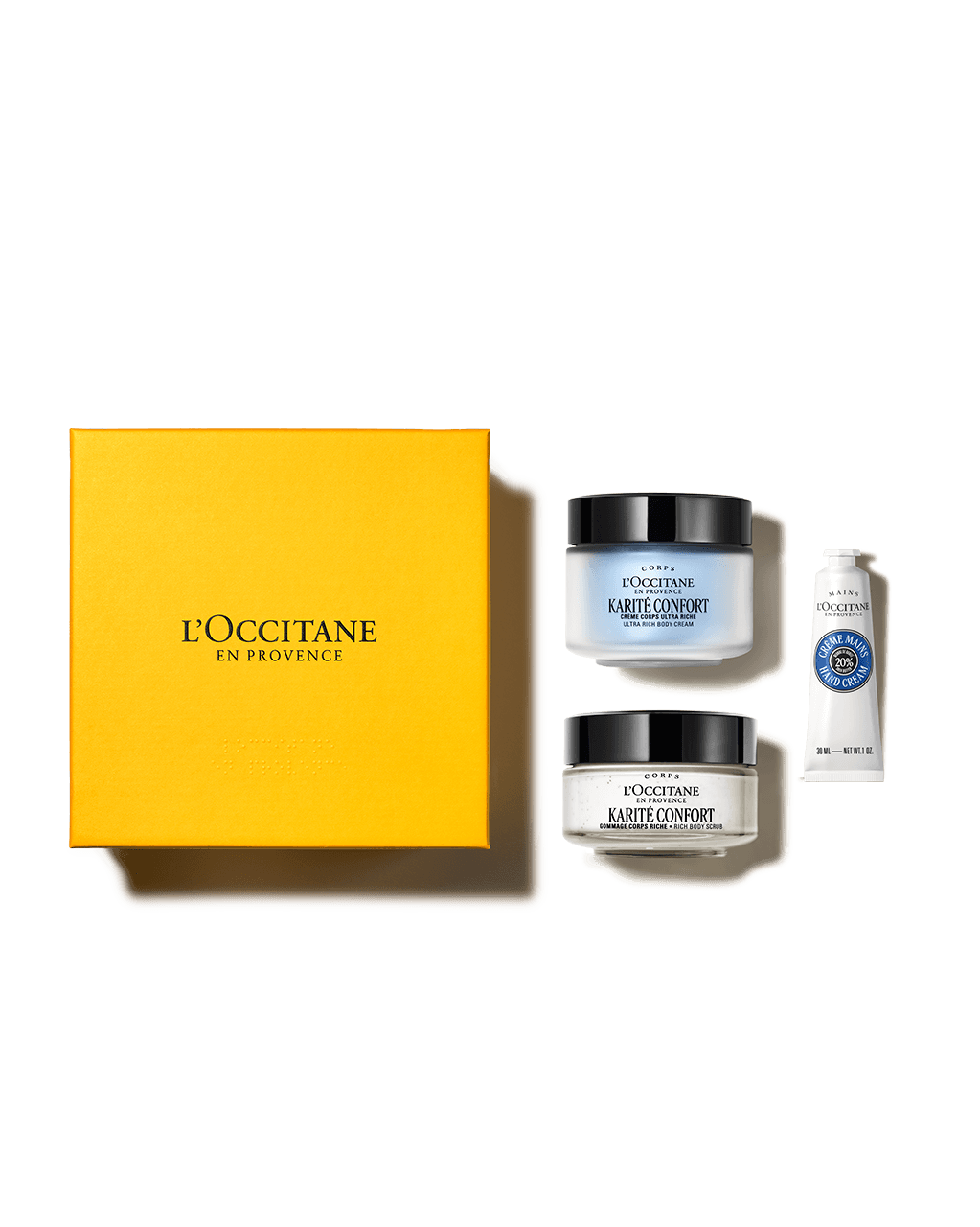 Presente Esfoliante e Hidratação Karité Confort