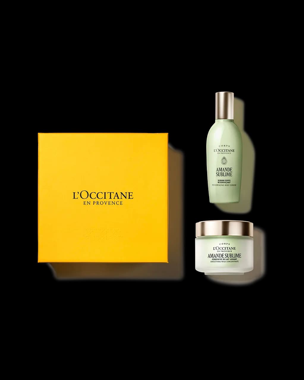 Presente para o Corpo Amande Sublime: Sérum e Hidratante
