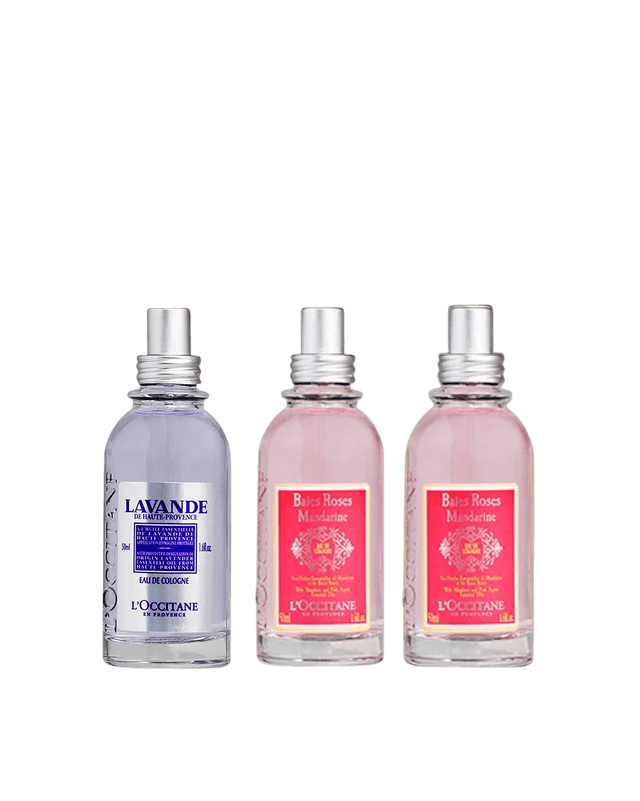 Combo Desodorante Colônia: Tangerina e Lavanda