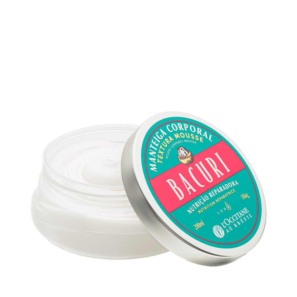 Manteiga Corporal Textura Mousse Bacuri 200ml
