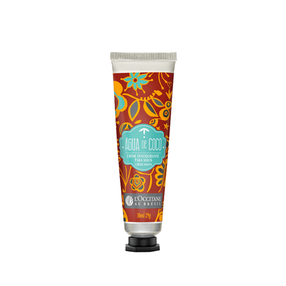 Creme Desodorante de Mãos Água de Coco 30ml