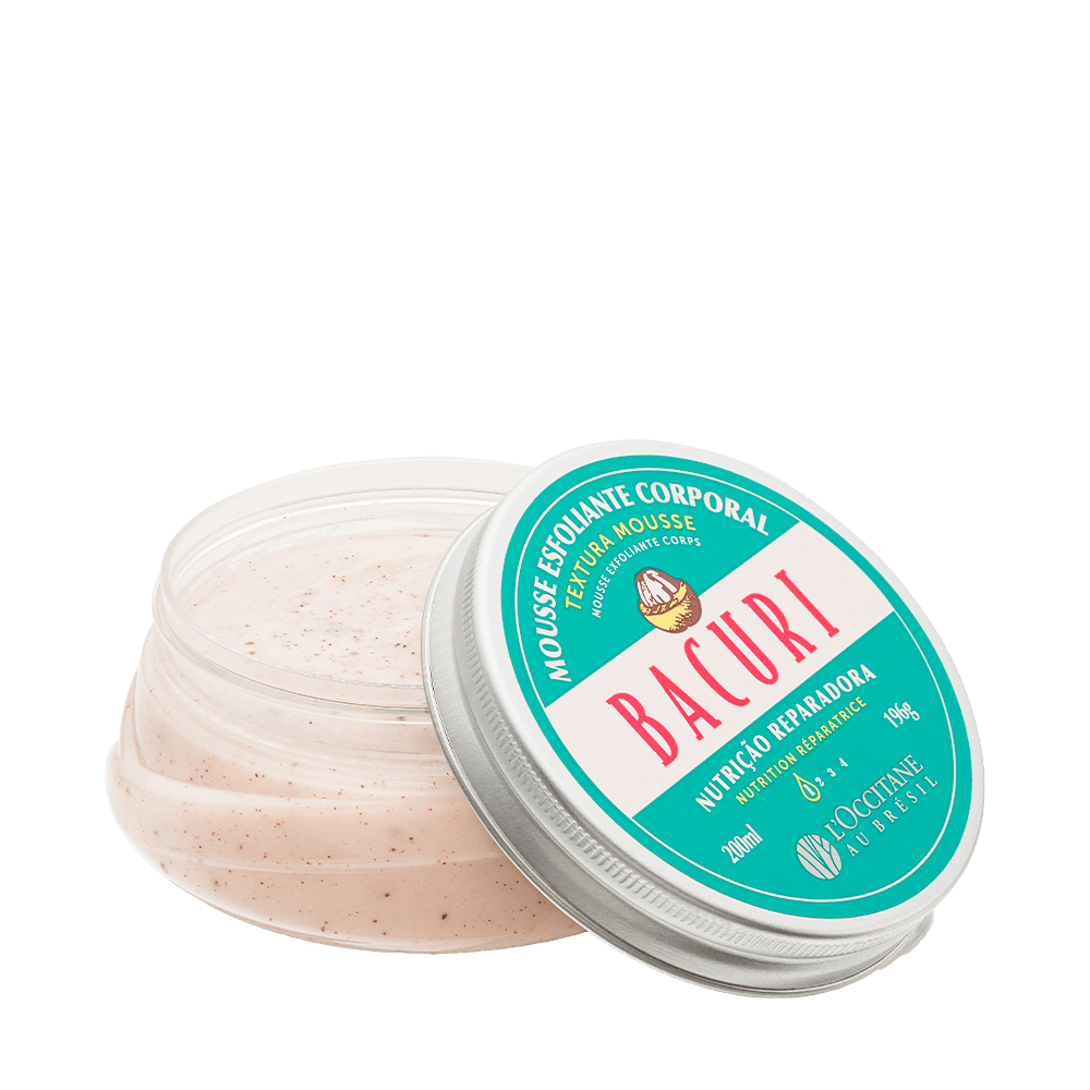 Mousse Esfoliante Corporal Bacuri 200ml