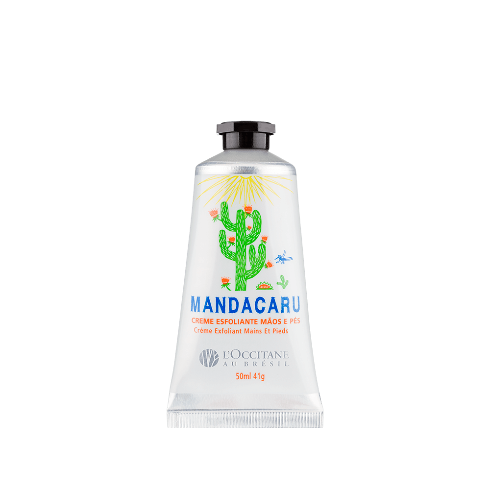 Creme Esfoliante Mãos e Pés Mandacaru 50ml