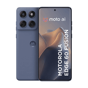 Smartphone Motorola Edge 60 Fusion 5G 256GB - 8GB RAM + 16GB Ram Boost, moto AI 50MP Sony Camera ultrarresistencia militar IP68 e IP69 NFC - Cinza