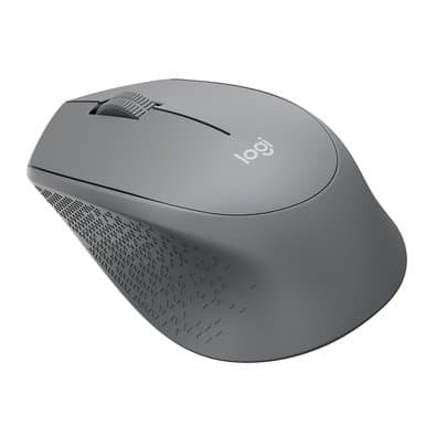 Mouse sem fio Logitech M280 com Conexão USB e Pilha Inclusa, Cinza - 910-004285