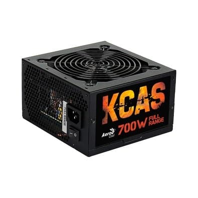 Fonte Aerocool, 700W, 80 Plus Bronze, Sem Cabos, Preto -700 EN53381