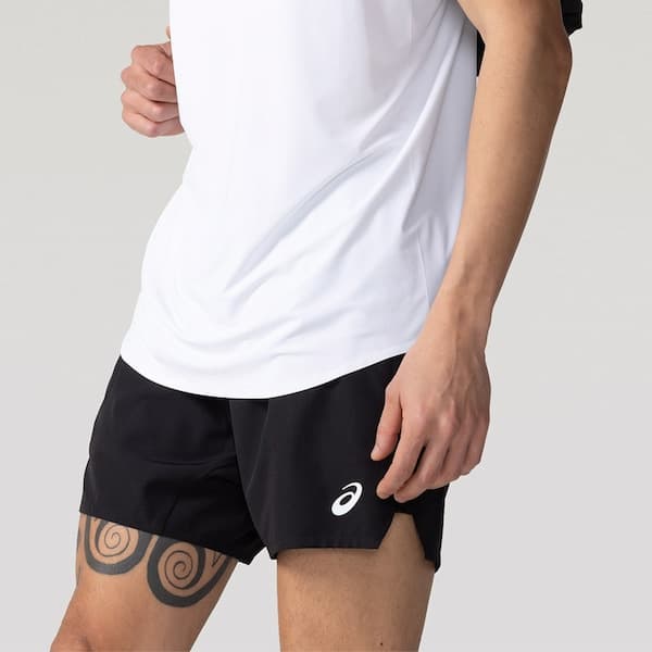 Short Masculino ASICS 5" 2 Em 1 Mesh Lateral