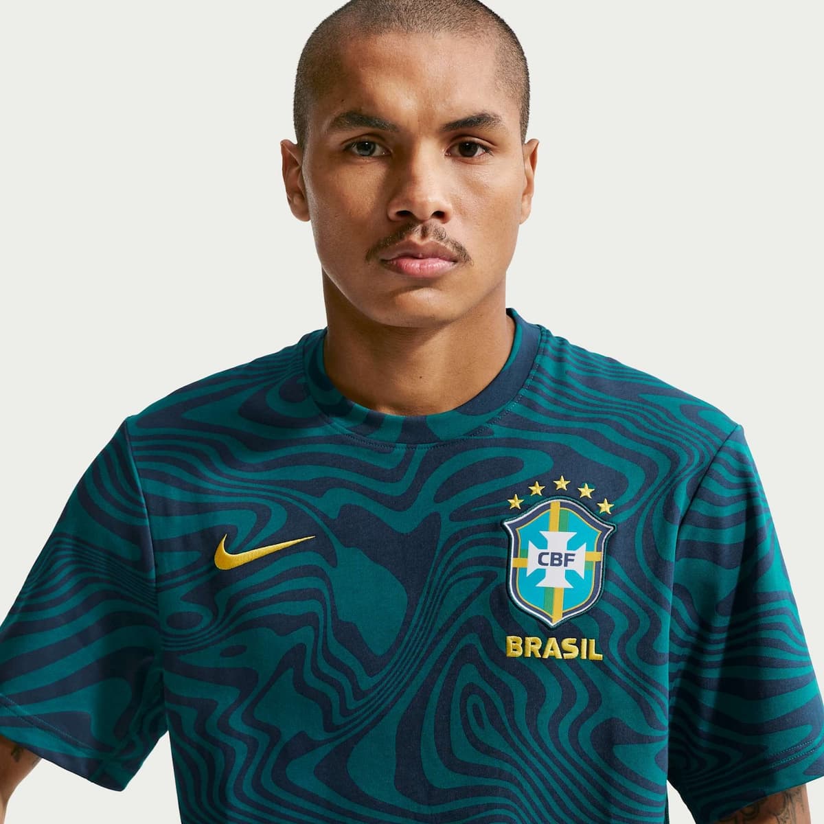 Camiseta Brasil Dri-FIT Nike Primary Masculina