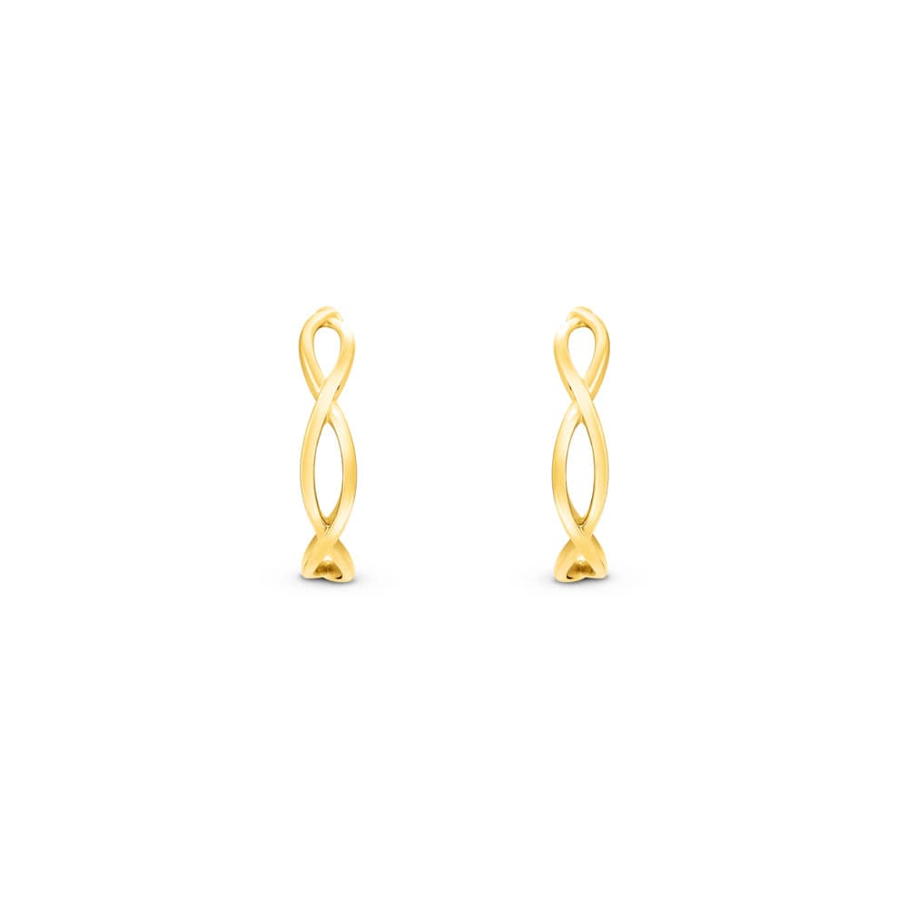 Argola Daily em Ouro Amarelo 18k, 15mm - Argola Daily em Ouro Amarelo 18k, 17,5mm