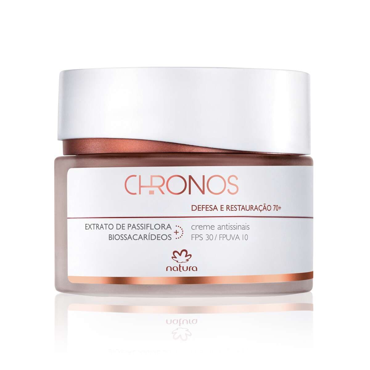 Creme Antissinais 70+ Dia Defesa e Restauração Chronos
