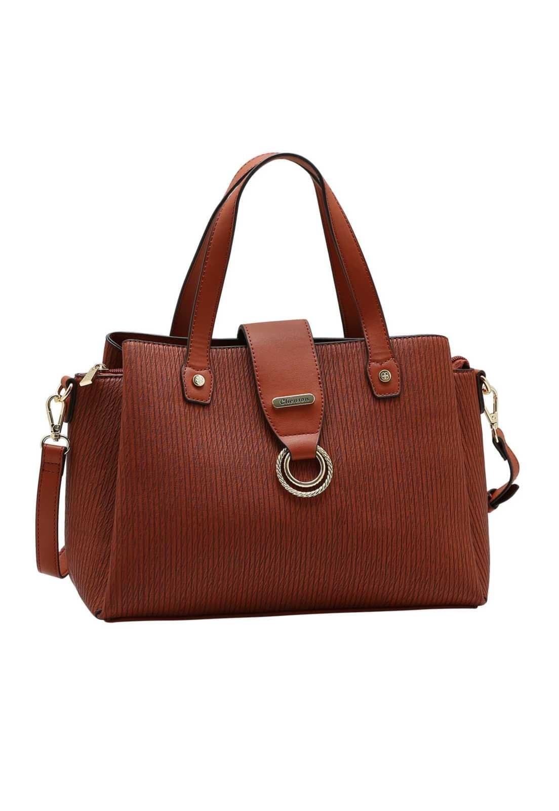 Bolsa Feminina Chenson Mão Casual Chic 3485903 Café