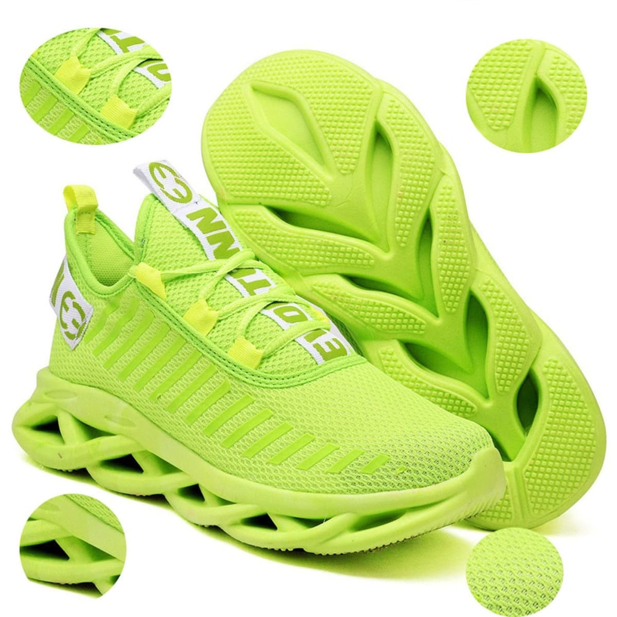 Tênis Easy Style Feminino Evoltenn Solado Trançado Moderno Verde