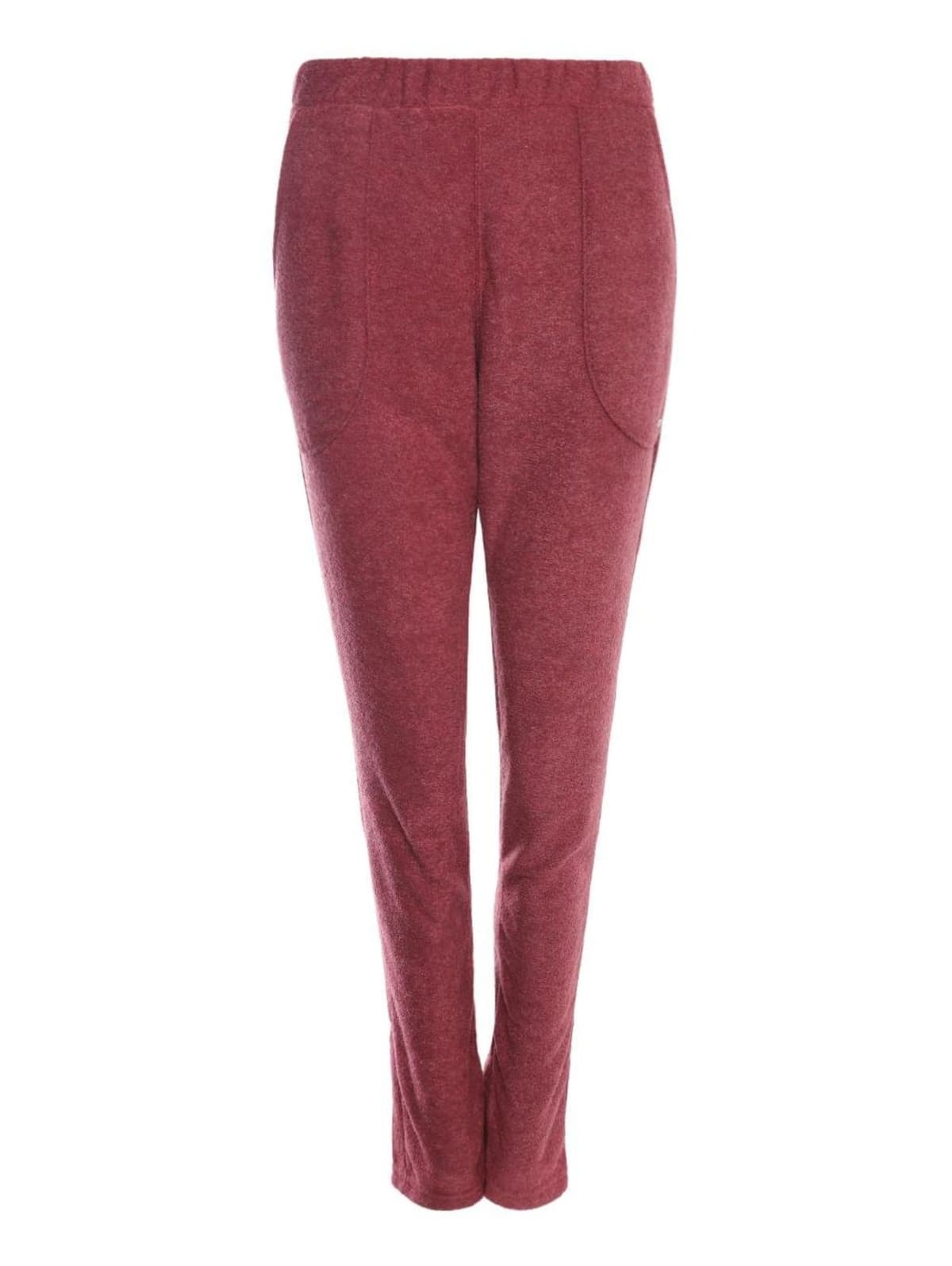 Calça Boucle Felpado Feminina BORDO