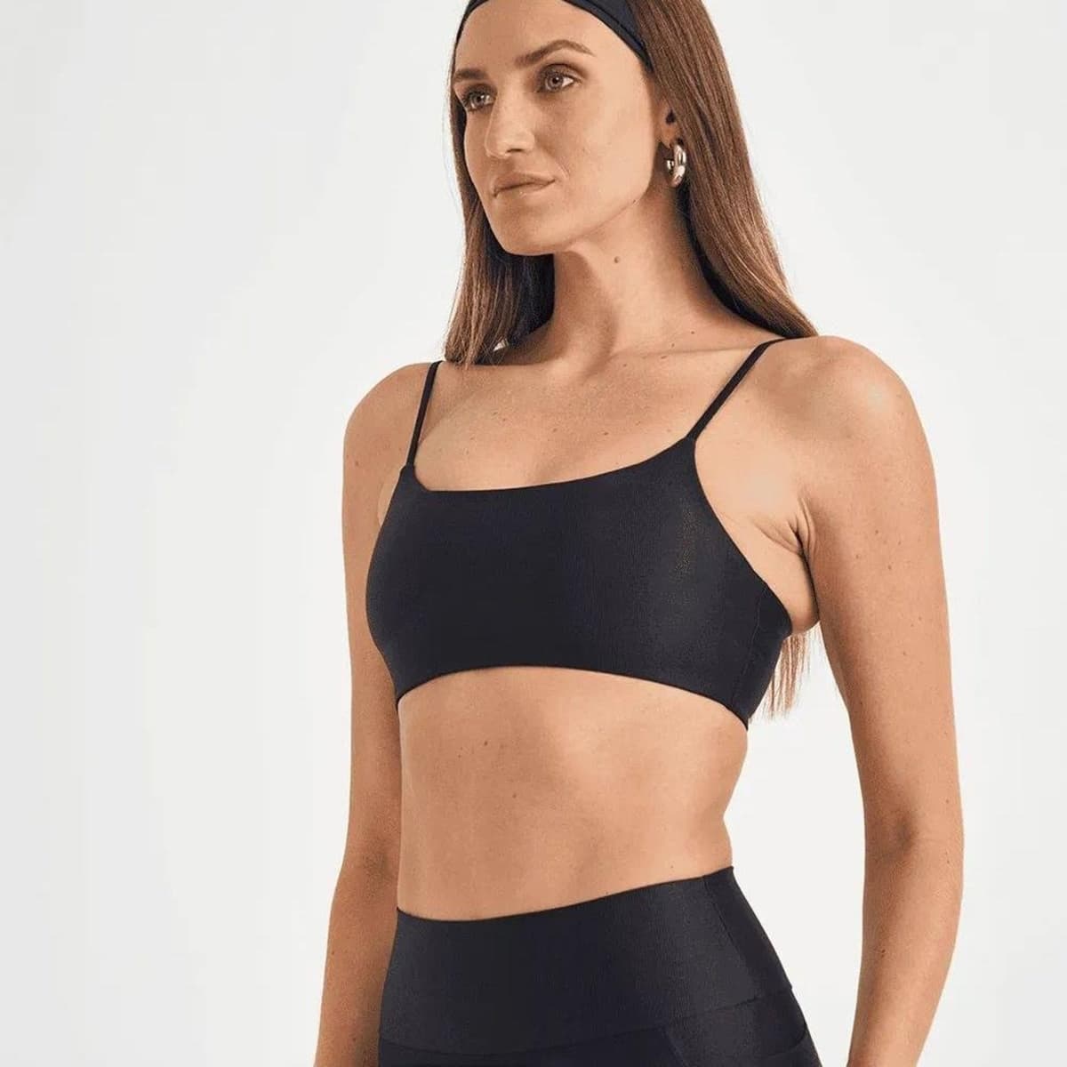 Top Colcci Slim Summer OU26 Feminino Preto Pace Preto