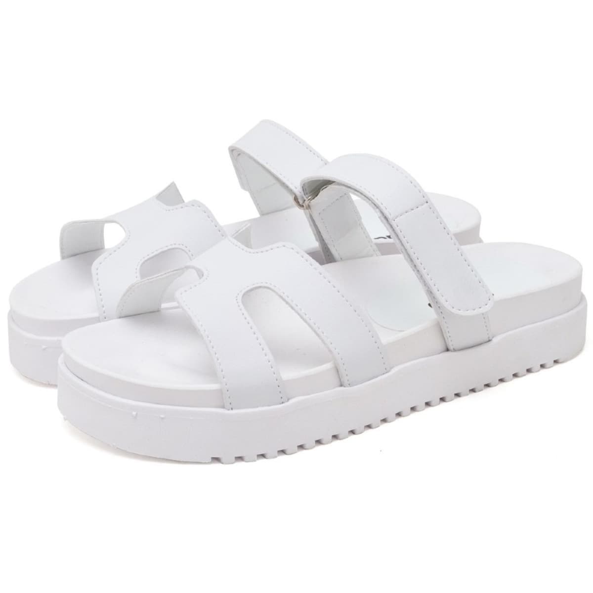 Sandália Papete Feminina Flatform DUBUY 2054FG