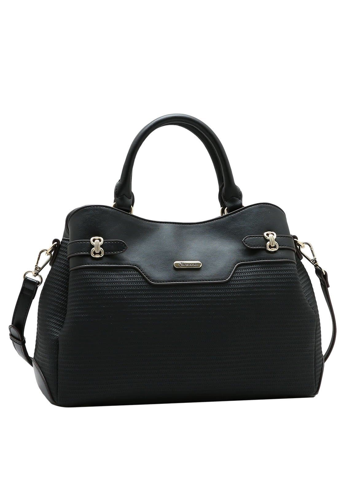 Bolsa Feminina Chenson Mão Elegância 3485667 Preto