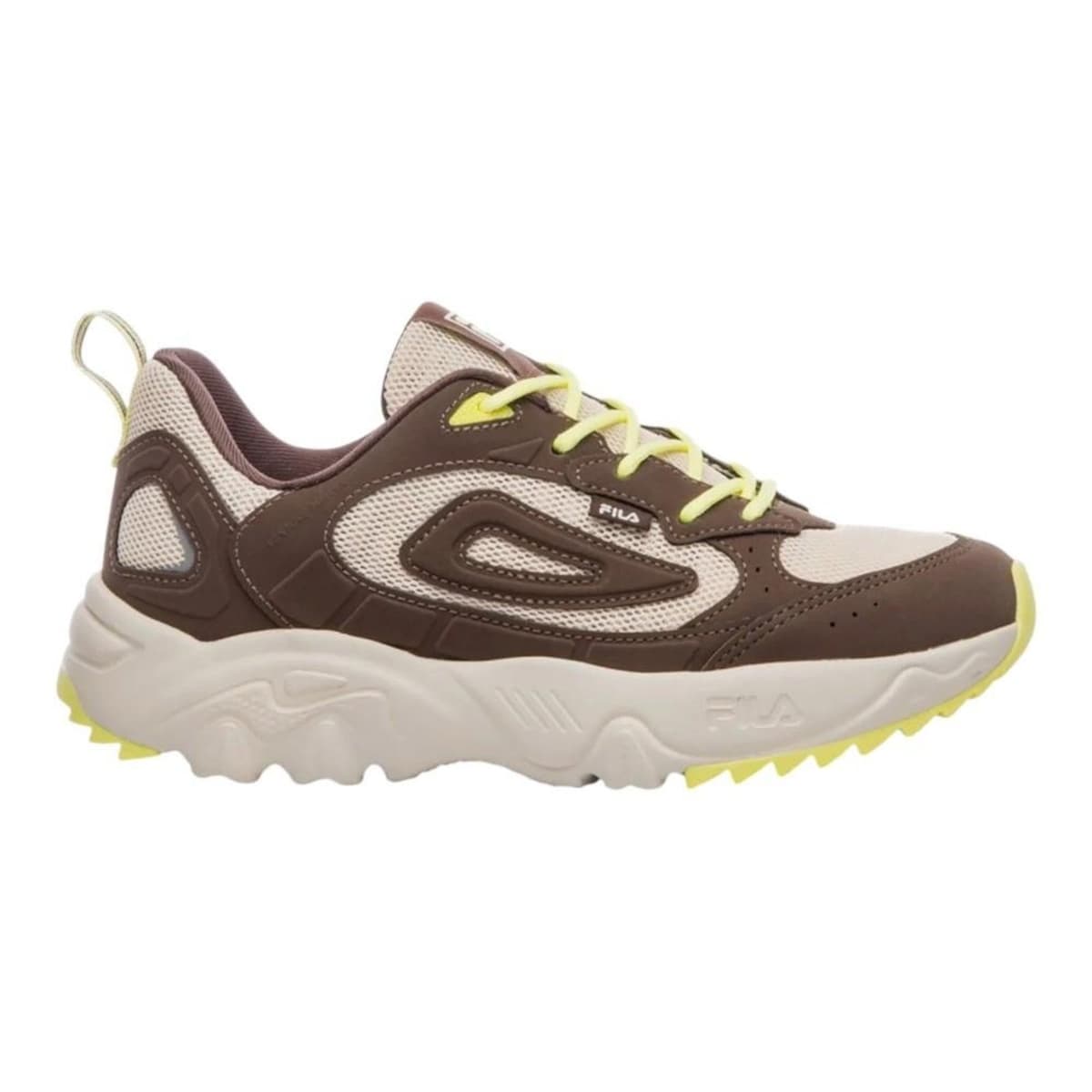 Tênis Fila Oakmont 2 Bege e Marrom Feminino Bege
